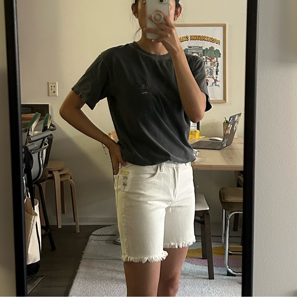 Joe’s Jeans White Denim Shorts